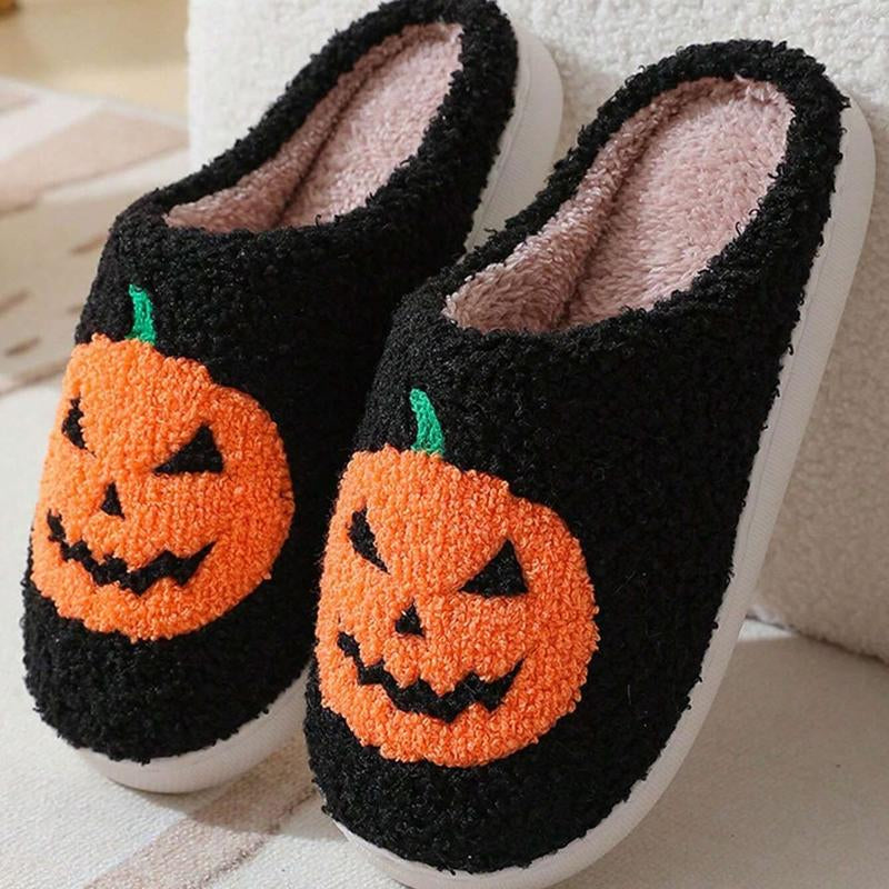 Retro Fuzzy Face Slippers for Women Men Soft Home Non-Slip Couple Style Casual Smile Face Slippers Indoor Outdoor Warm Walking Shoes Girl Footwear